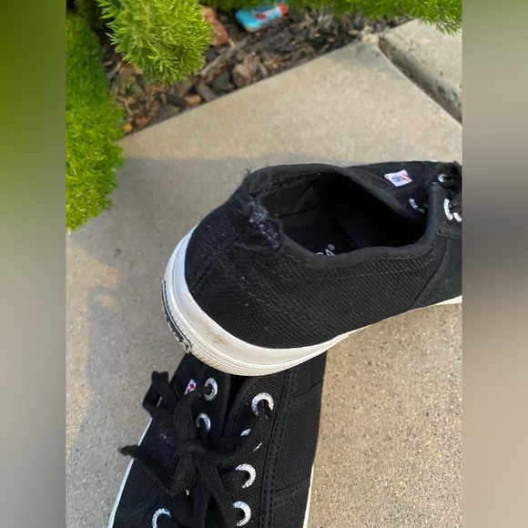Black Superga size 7 EUC - Picture 2 of 6